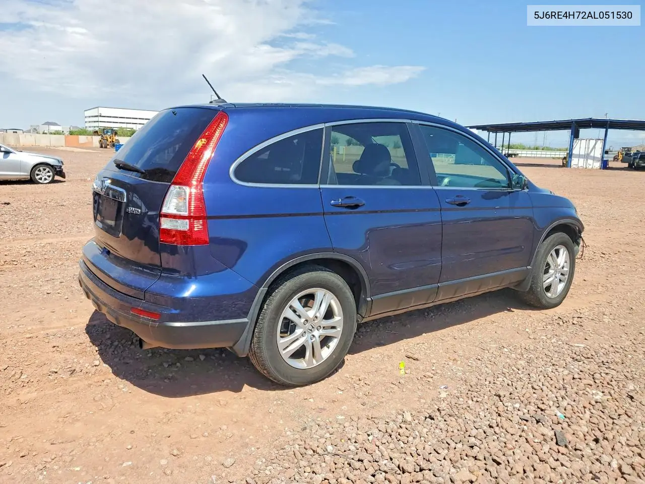 2010 Honda Cr-V Exl VIN: 5J6RE4H72AL051530 Lot: 62009476