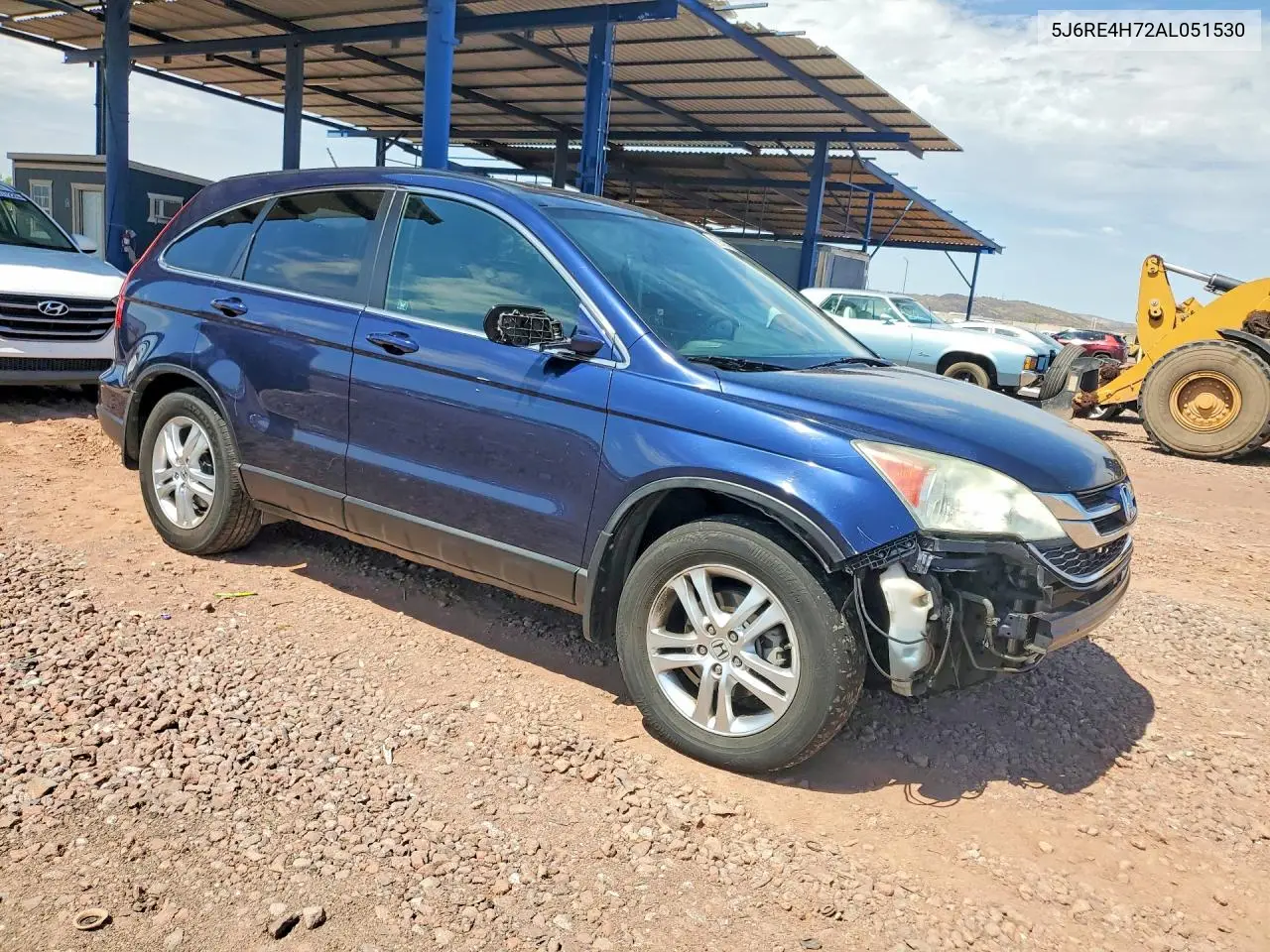 2010 Honda Cr-V Exl VIN: 5J6RE4H72AL051530 Lot: 62009476
