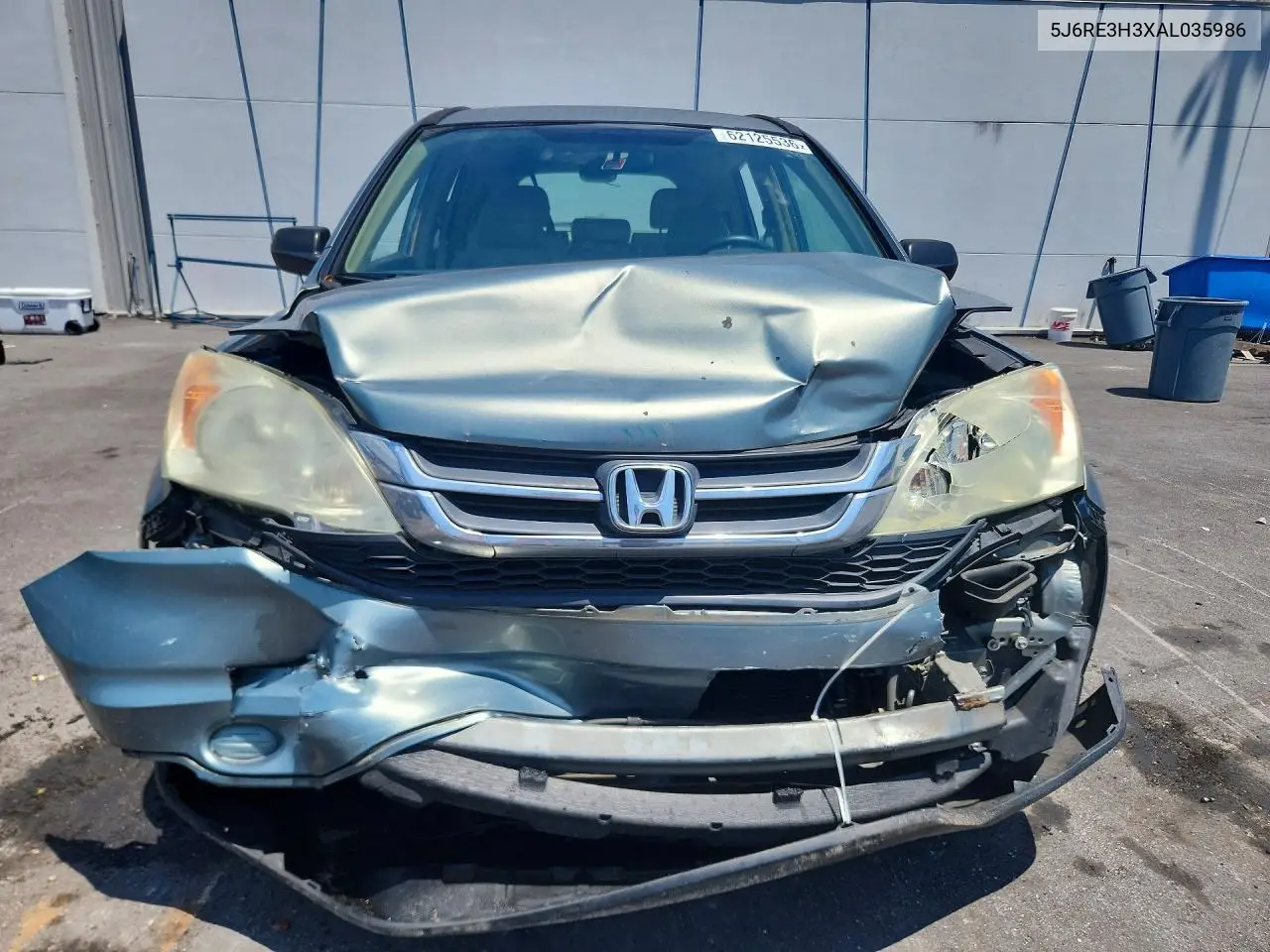 2010 Honda Cr-V Lx VIN: 5J6RE3H3XAL035986 Lot: 62125536