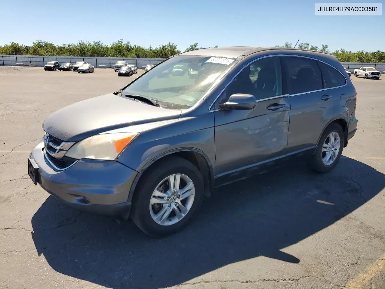 2010 Honda Cr-V Exl VIN: JHLRE4H79AC003581 Lot: 62328976