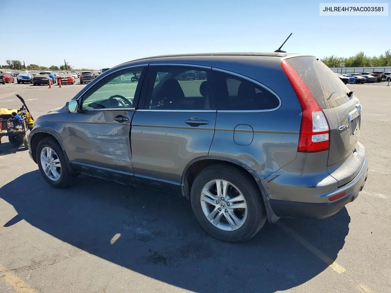 2010 Honda Cr-V Exl VIN: JHLRE4H79AC003581 Lot: 62328976