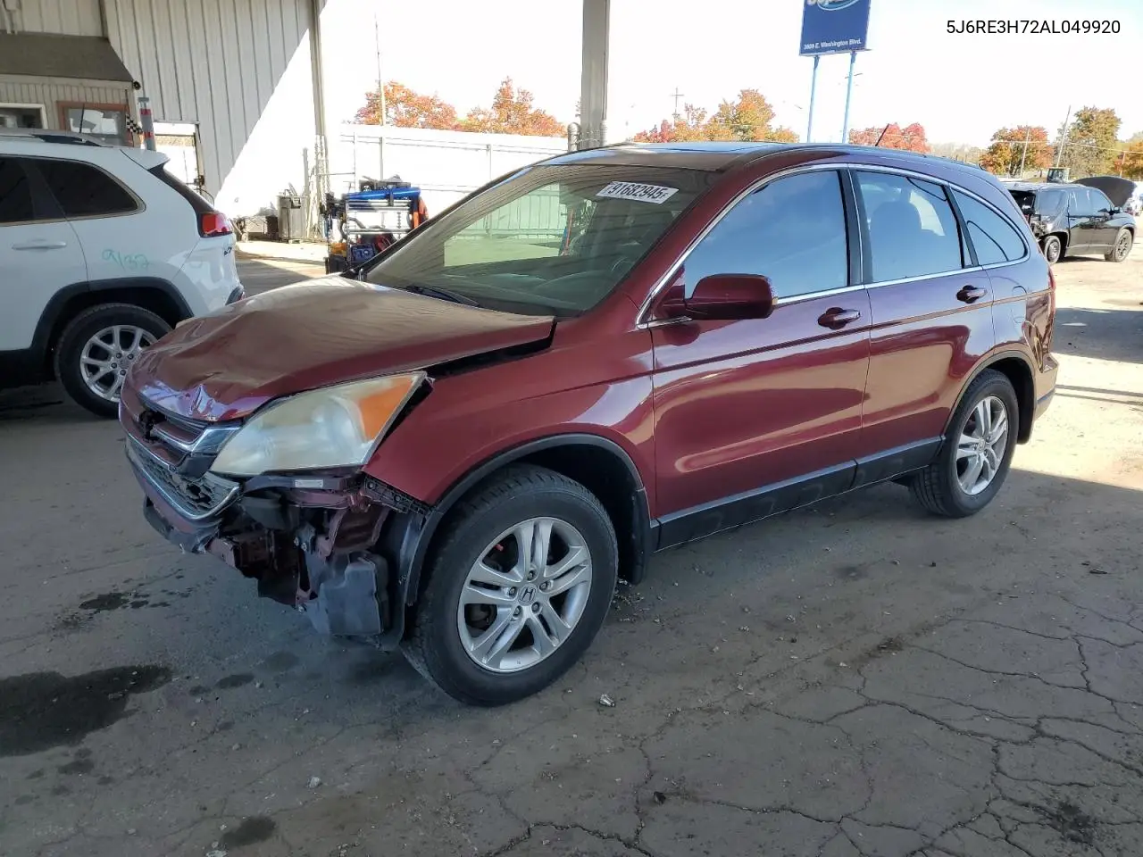 5J6RE3H72AL049920 2010 Honda Cr-V Exl