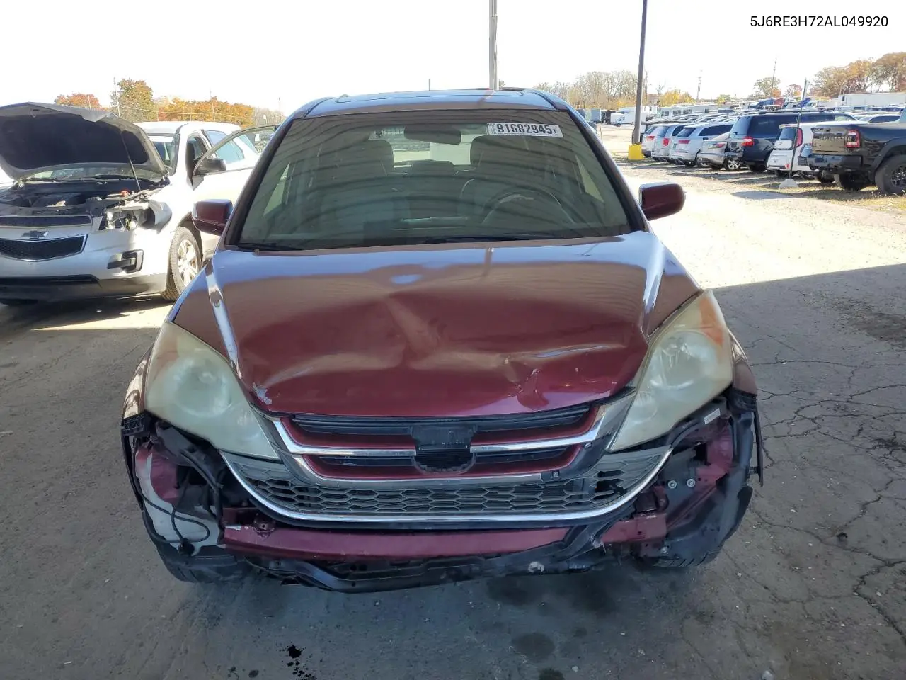 5J6RE3H72AL049920 2010 Honda Cr-V Exl