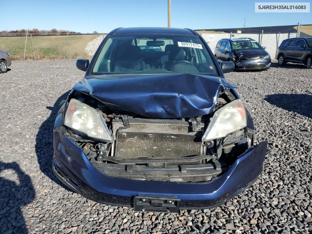 5J6RE3H35AL016083 2010 Honda Cr-V Lx