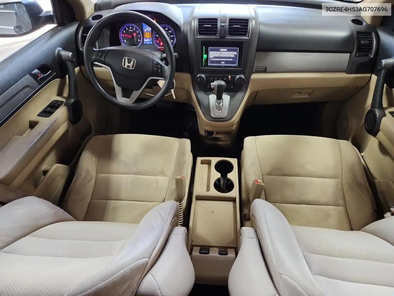 3CZRE4H53AG707696 2010 Honda Cr-V Ex