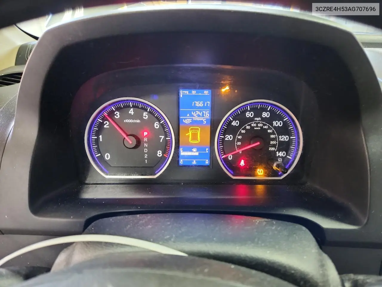 3CZRE4H53AG707696 2010 Honda Cr-V Ex