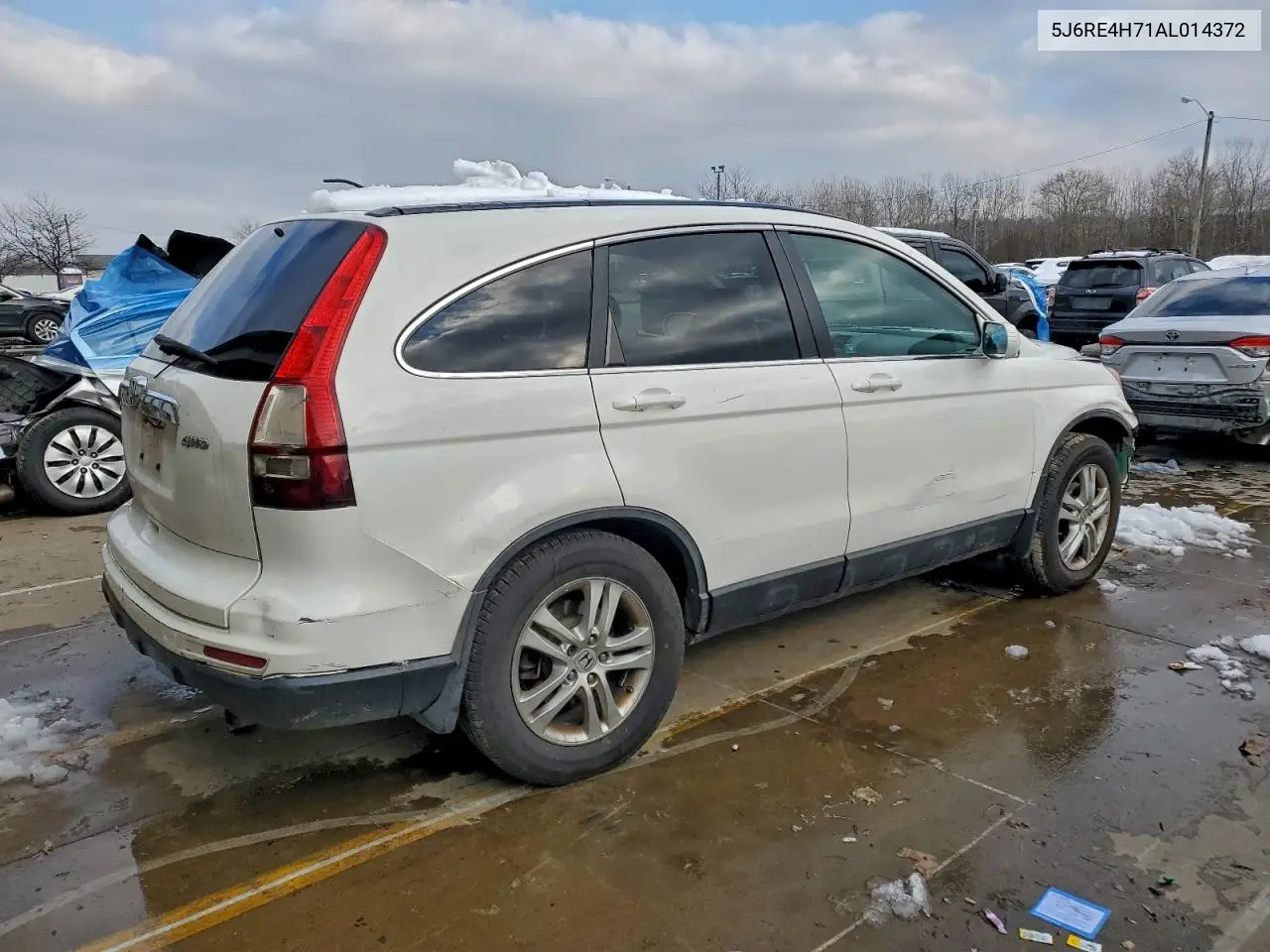 5J6RE4H71AL014372 2010 Honda Cr-V Exl
