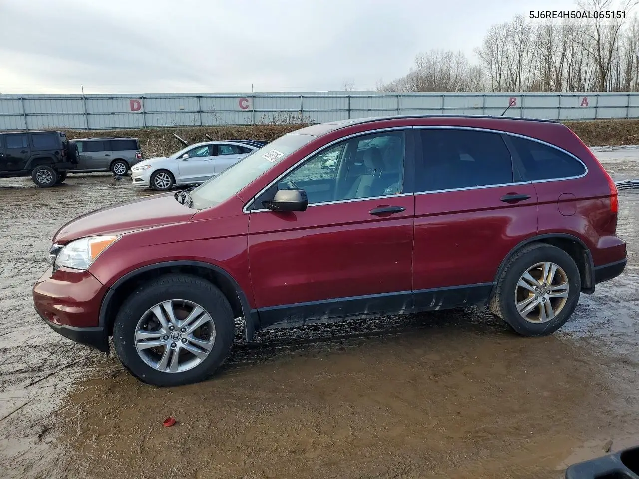5J6RE4H50AL065151 2010 Honda Cr-V Ex