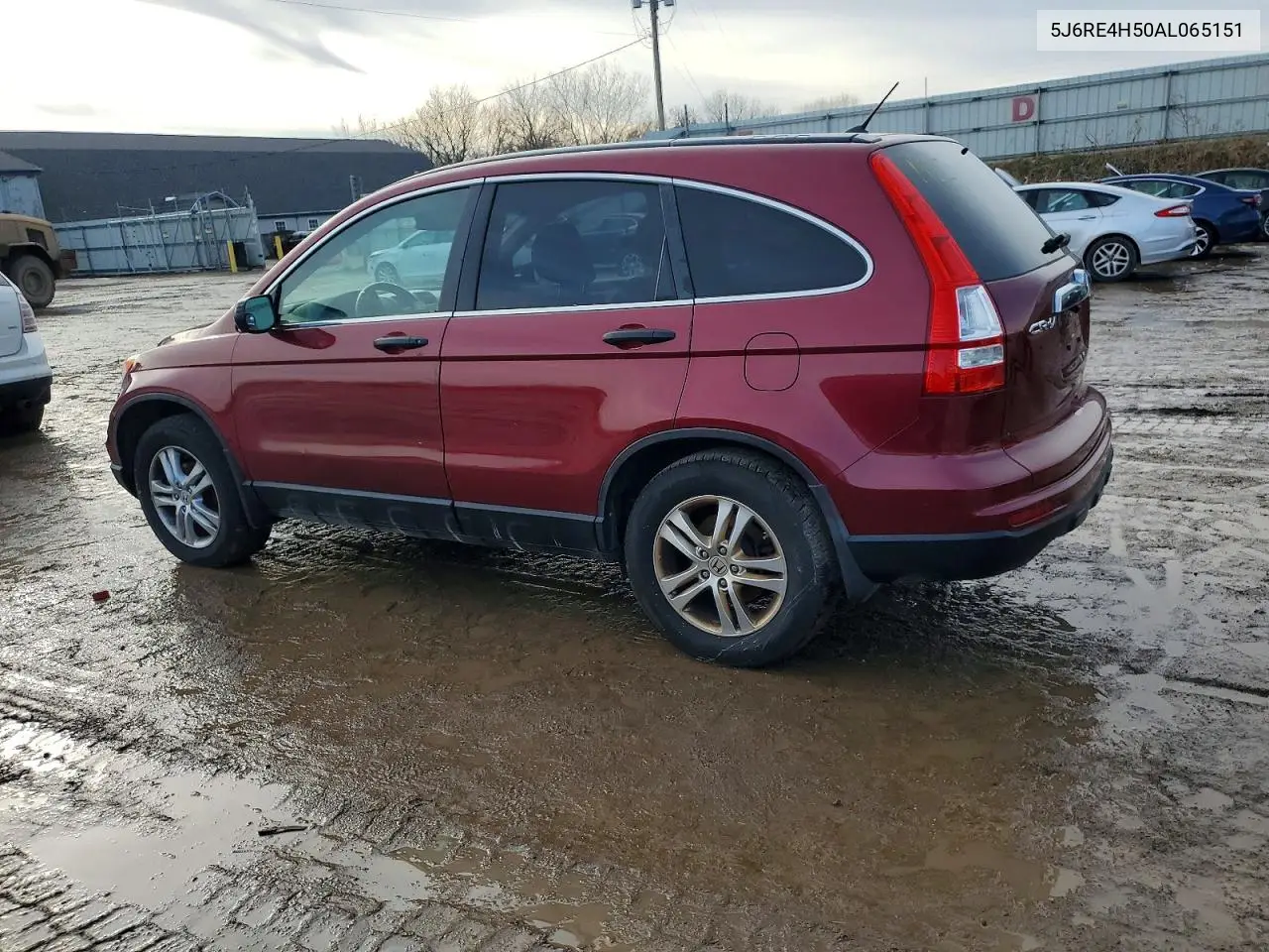 5J6RE4H50AL065151 2010 Honda Cr-V Ex