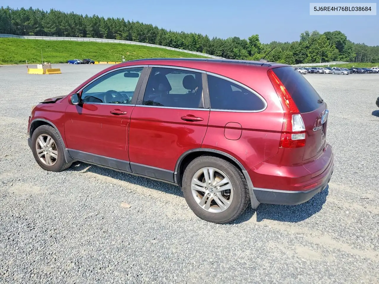 2011 Honda Cr-V Exl VIN: 5J6RE4H76BL038684 Lot: 58754776