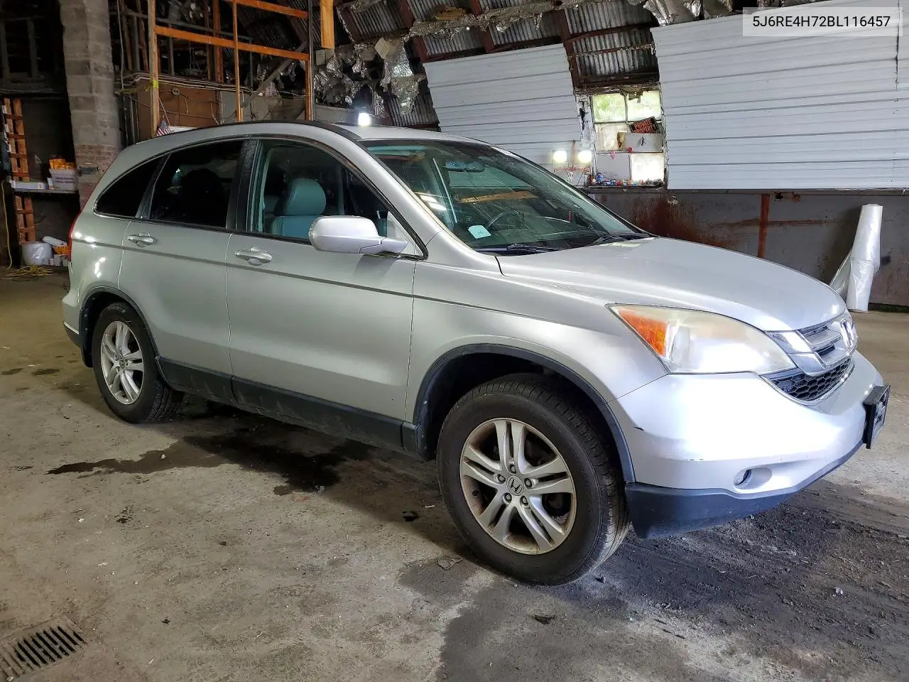 2011 Honda Cr-V Exl VIN: 5J6RE4H72BL116457 Lot: 62012286