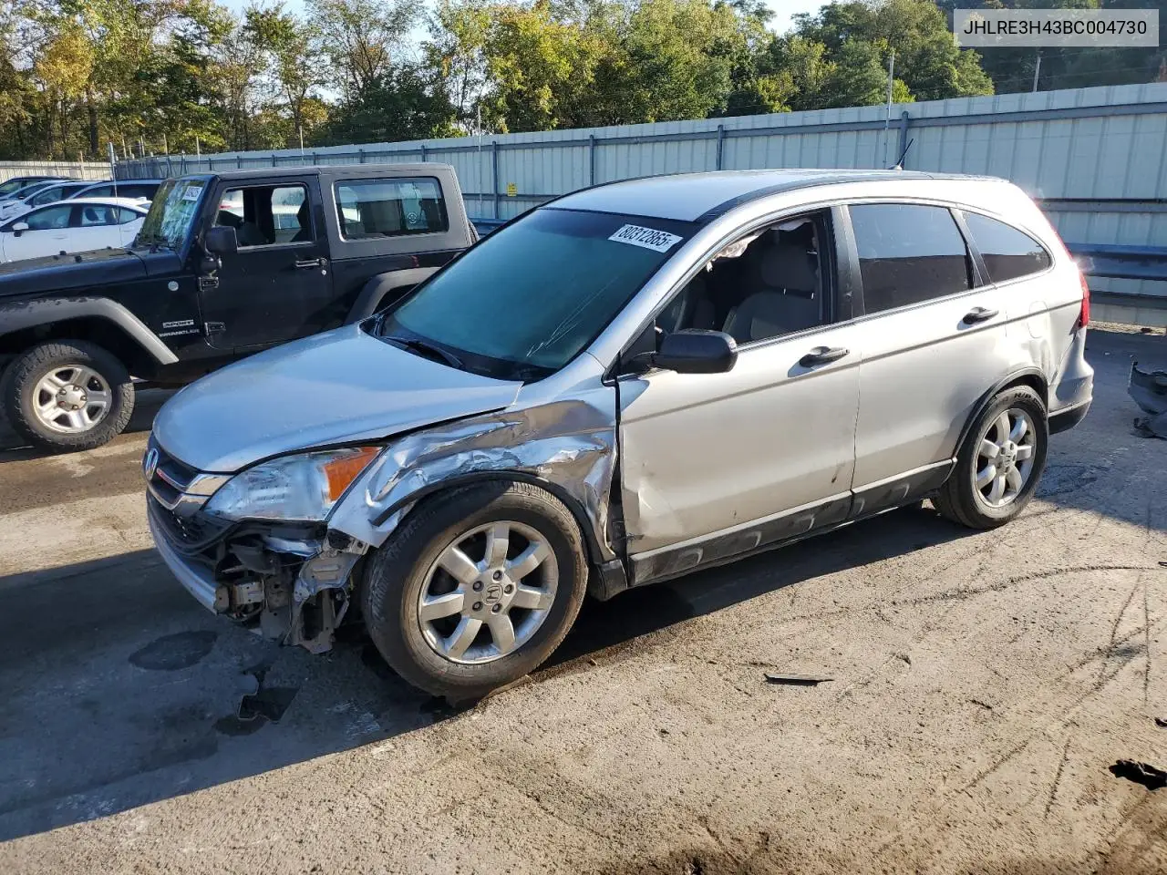 JHLRE3H43BC004730 2011 Honda Cr-V Se