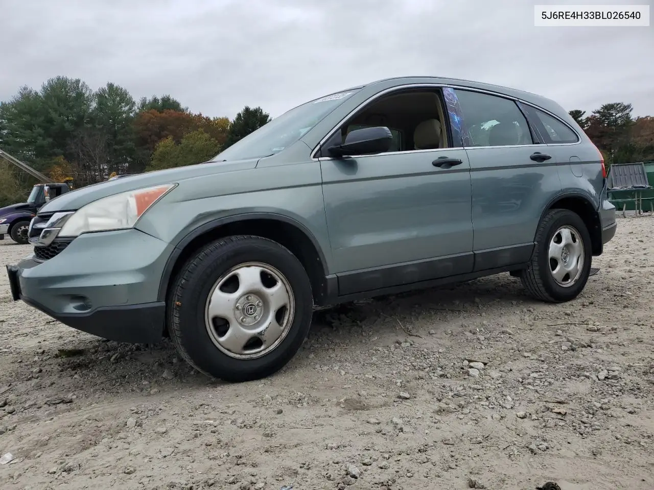 5J6RE4H33BL026540 2011 Honda Cr-V Lx