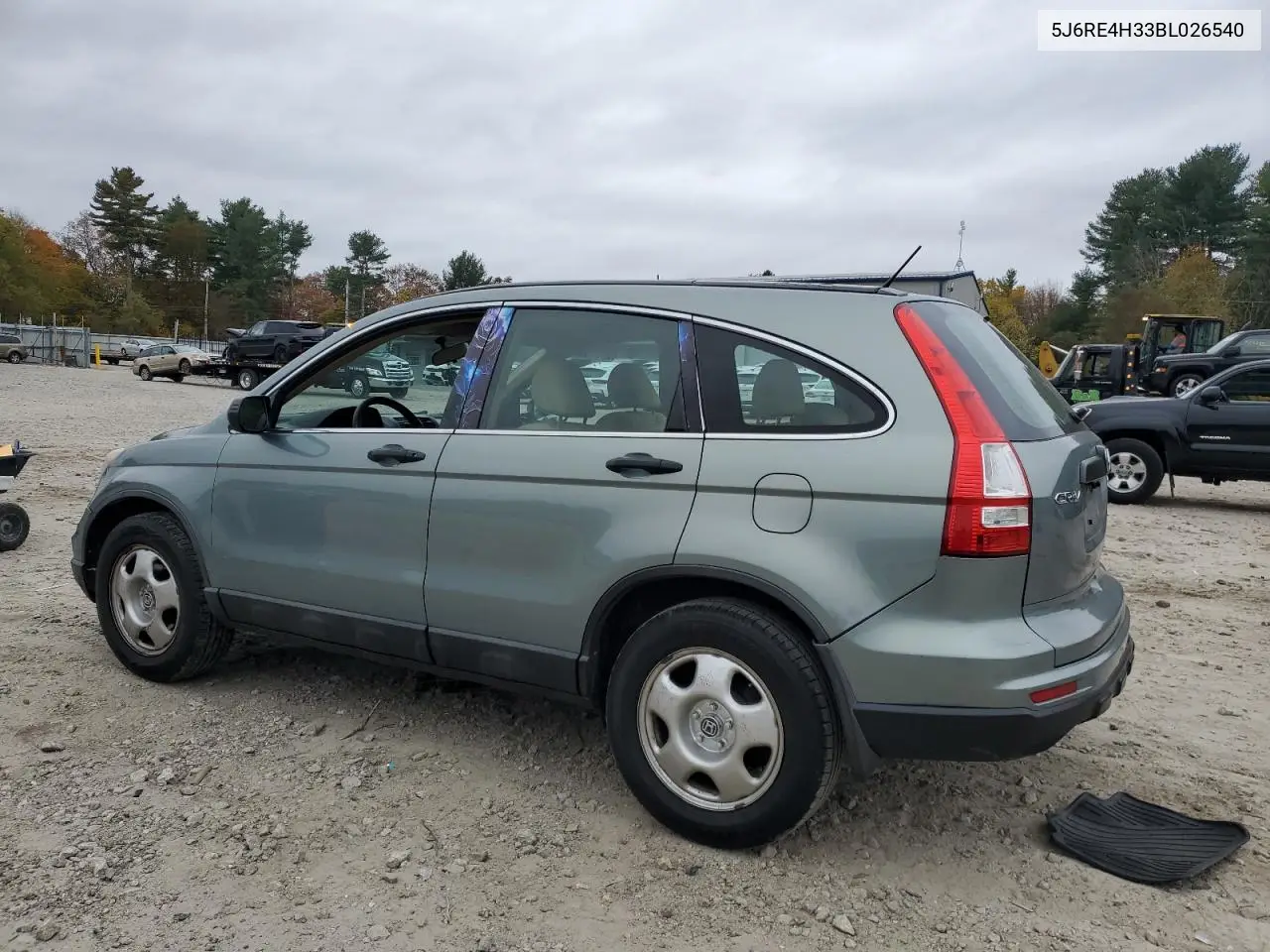 5J6RE4H33BL026540 2011 Honda Cr-V Lx