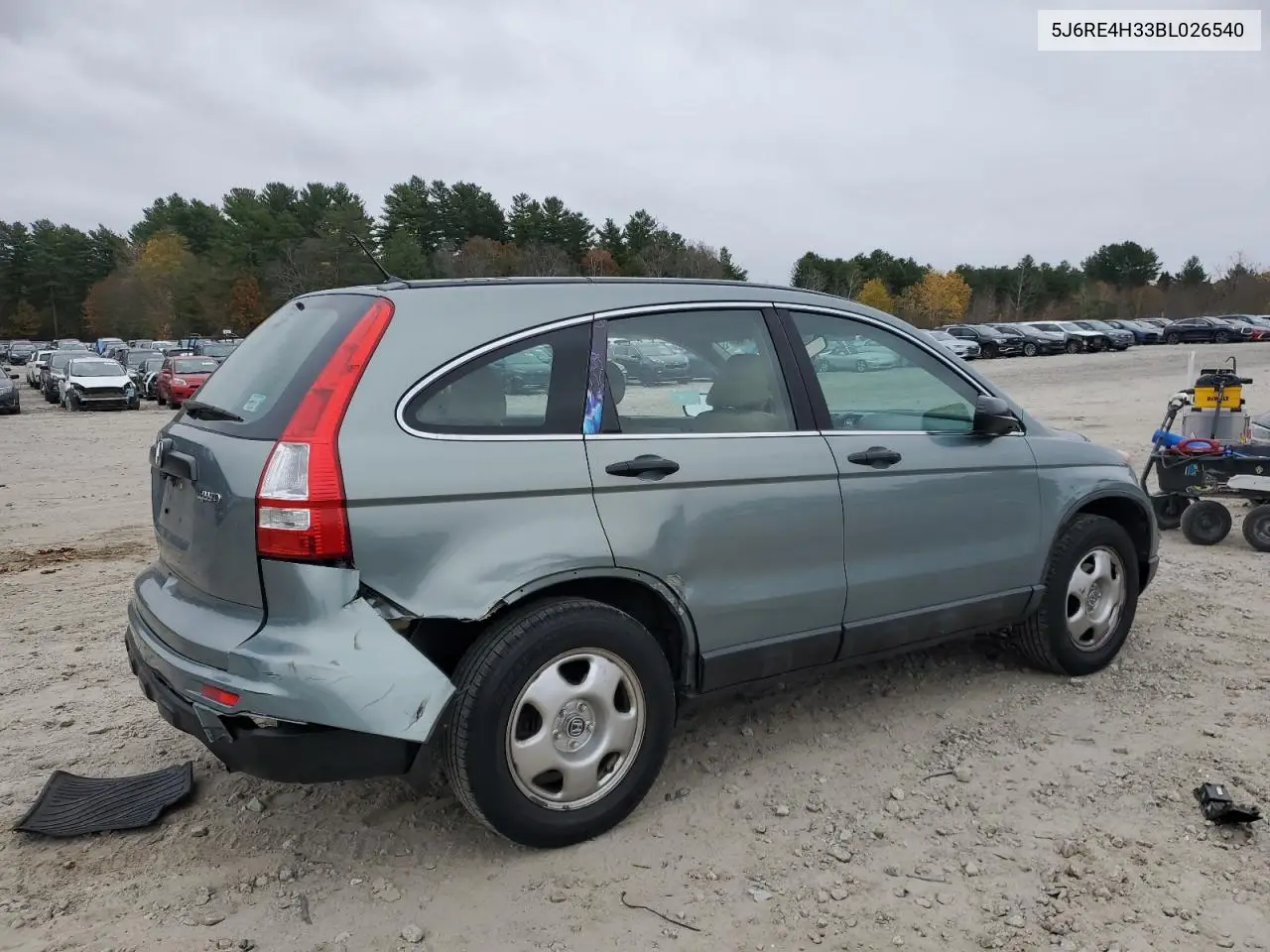 5J6RE4H33BL026540 2011 Honda Cr-V Lx
