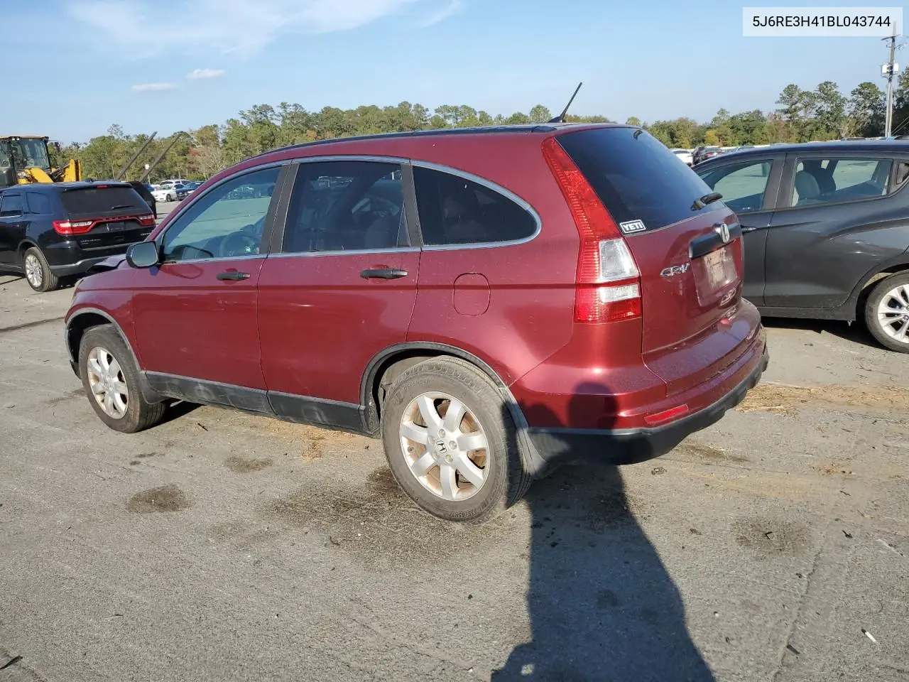 5J6RE3H41BL043744 2011 Honda Cr-V Se