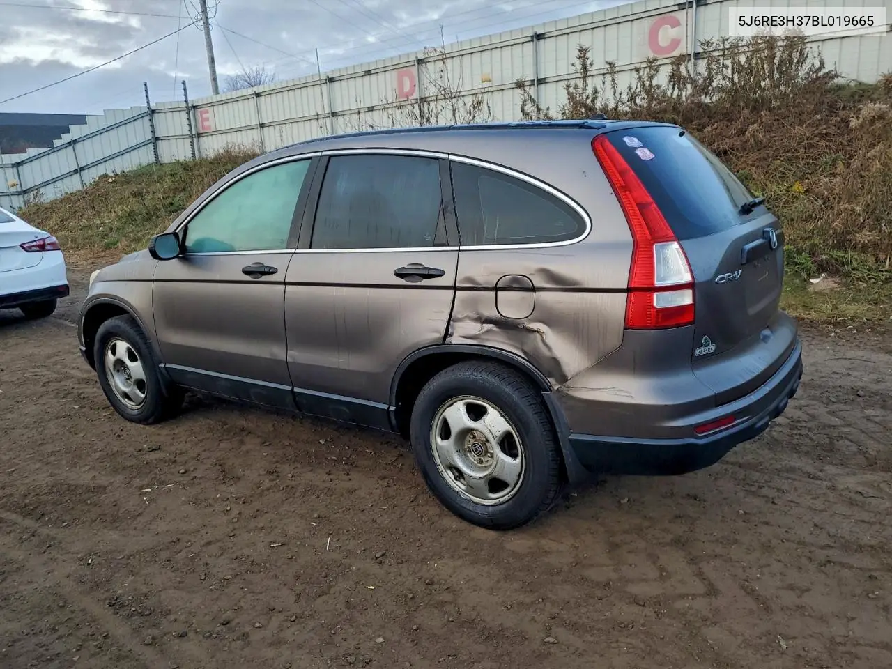 5J6RE3H37BL019665 2011 Honda Cr-V Lx