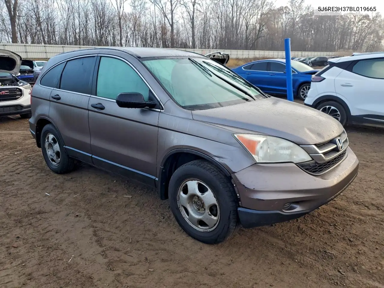 5J6RE3H37BL019665 2011 Honda Cr-V Lx