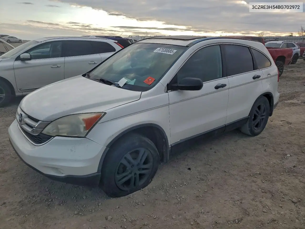 3CZRE3H54BG702972 2011 Honda Cr-V Ex
