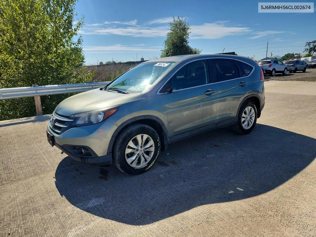 2012 Honda Cr-V Ex VIN: 5J6RM4H56CL002674 Lot: 57754216