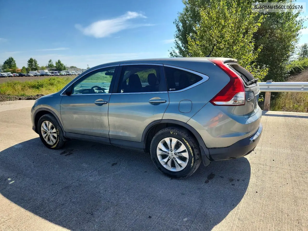 2012 Honda Cr-V Ex VIN: 5J6RM4H56CL002674 Lot: 57754216
