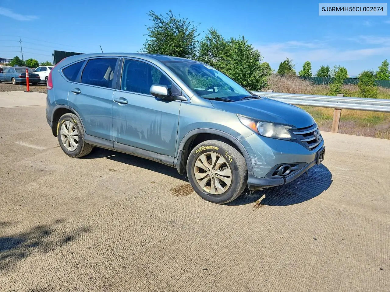 2012 Honda Cr-V Ex VIN: 5J6RM4H56CL002674 Lot: 57754216
