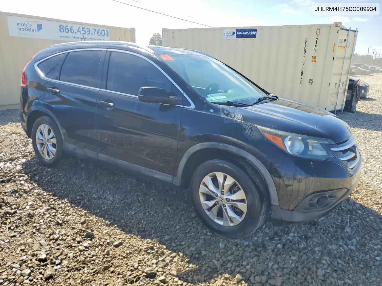 2012 Honda Cr-V Exl VIN: JHLRM4H75CC009934 Lot: 58951986