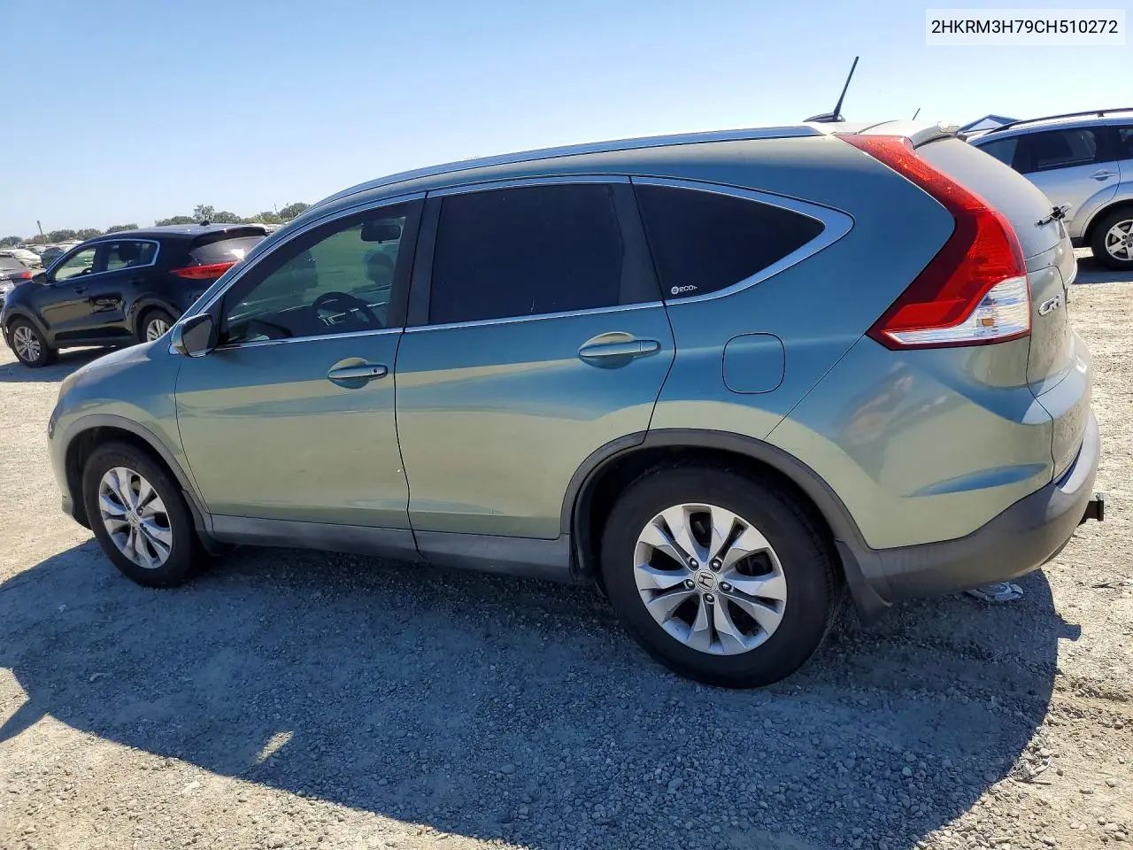 2012 Honda Cr-V Exl VIN: 2HKRM3H79CH510272 Lot: 59727376