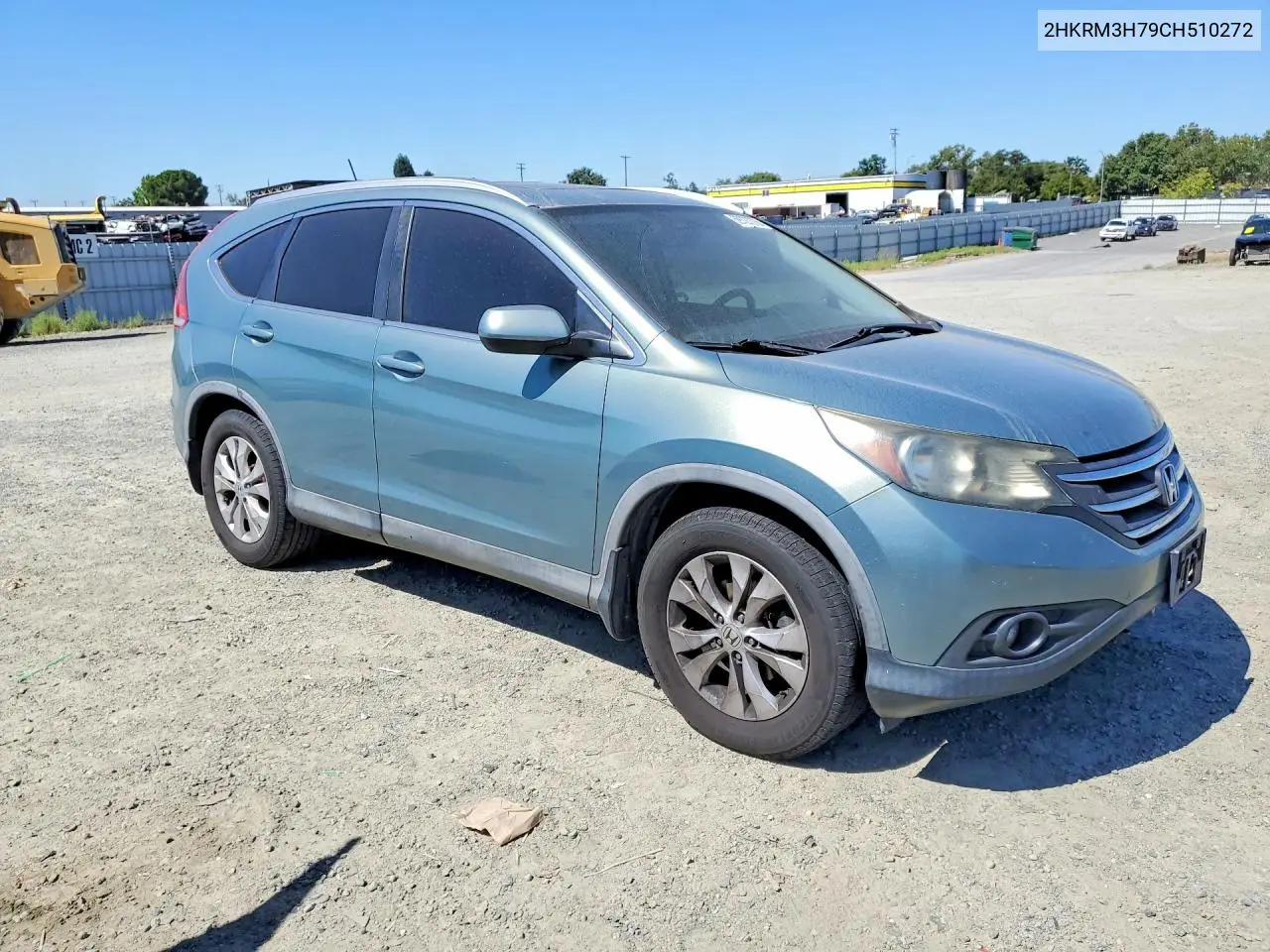 2012 Honda Cr-V Exl VIN: 2HKRM3H79CH510272 Lot: 59727376