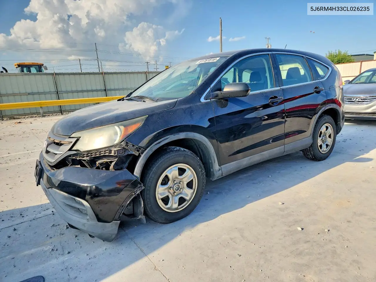 2012 Honda Cr-V Lx VIN: 5J6RM4H33CL026235 Lot: 61761816