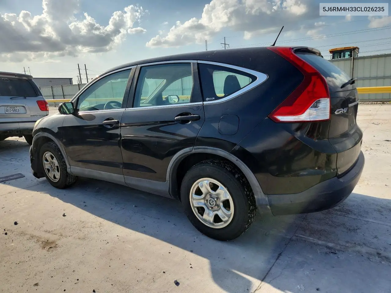 2012 Honda Cr-V Lx VIN: 5J6RM4H33CL026235 Lot: 61761816