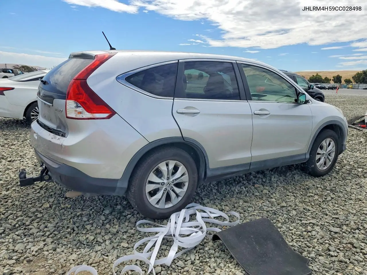 2012 Honda Cr-V Ex VIN: JHLRM4H59CC028498 Lot: 61893206