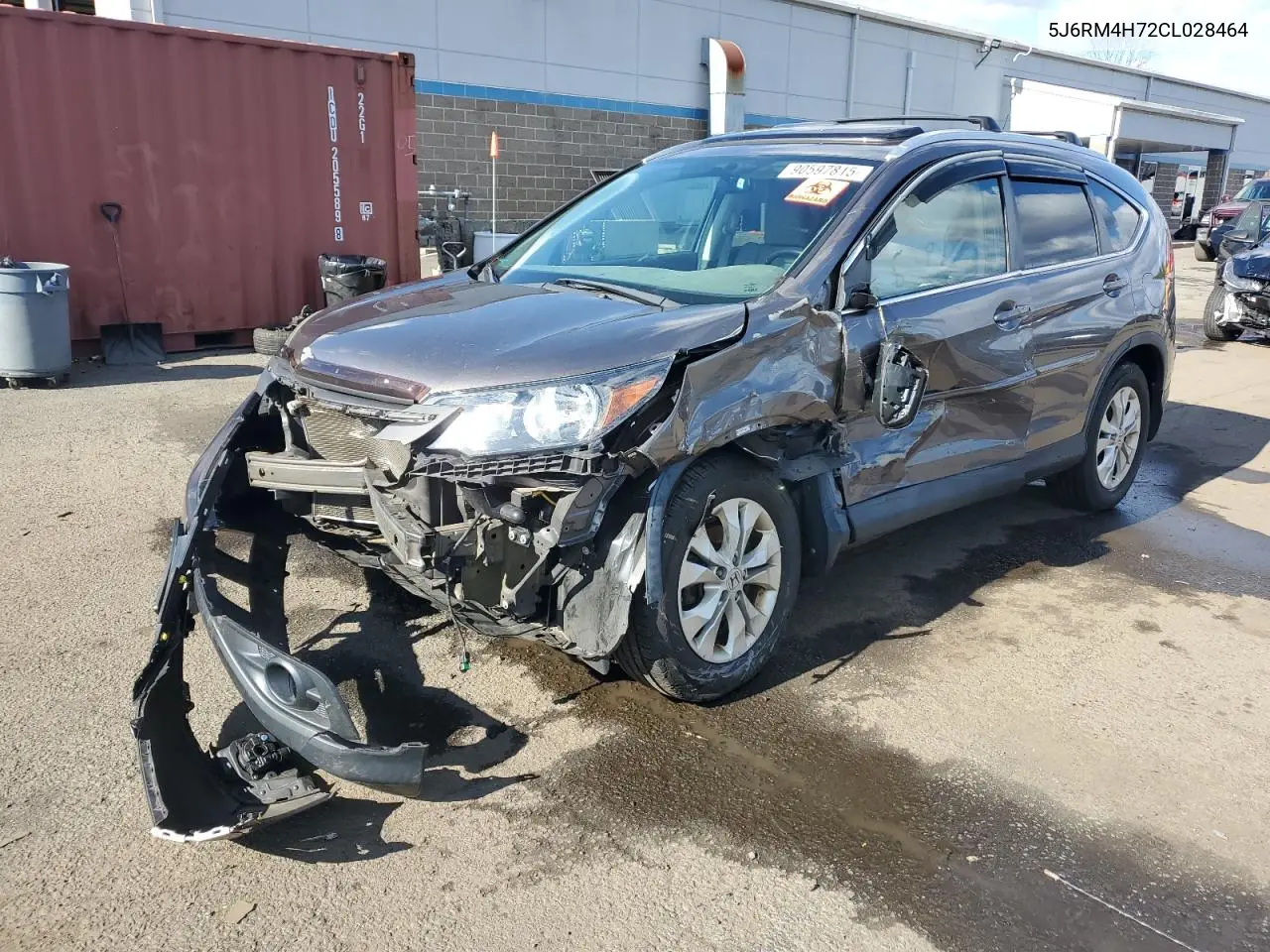 5J6RM4H72CL028464 2012 Honda Cr-V Exl