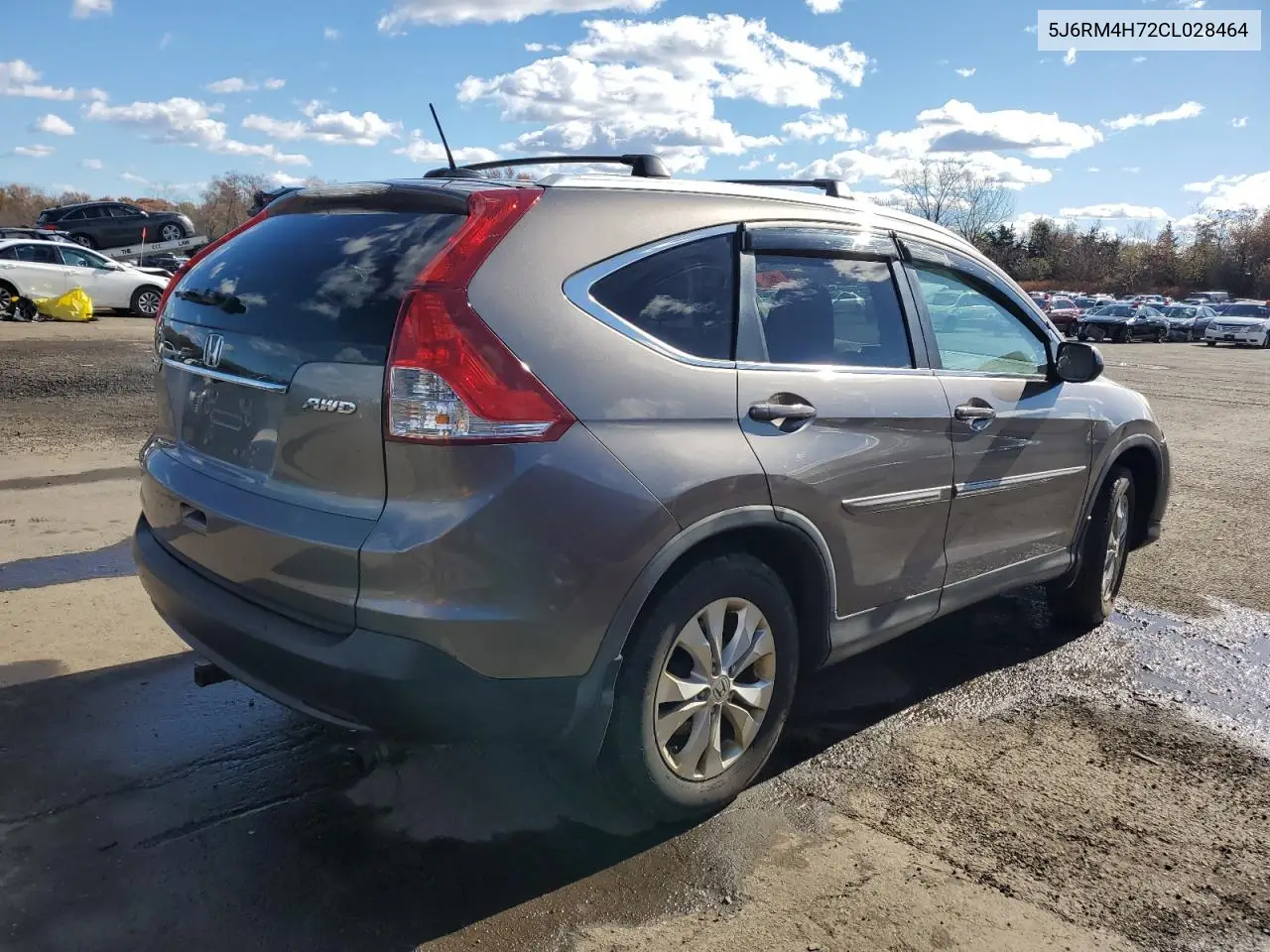 5J6RM4H72CL028464 2012 Honda Cr-V Exl