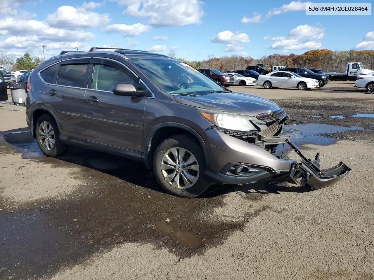 5J6RM4H72CL028464 2012 Honda Cr-V Exl