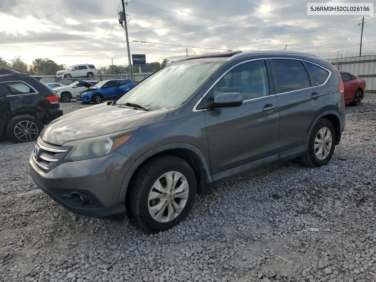 5J6RM3H52CL026156 2012 Honda Cr-V Ex