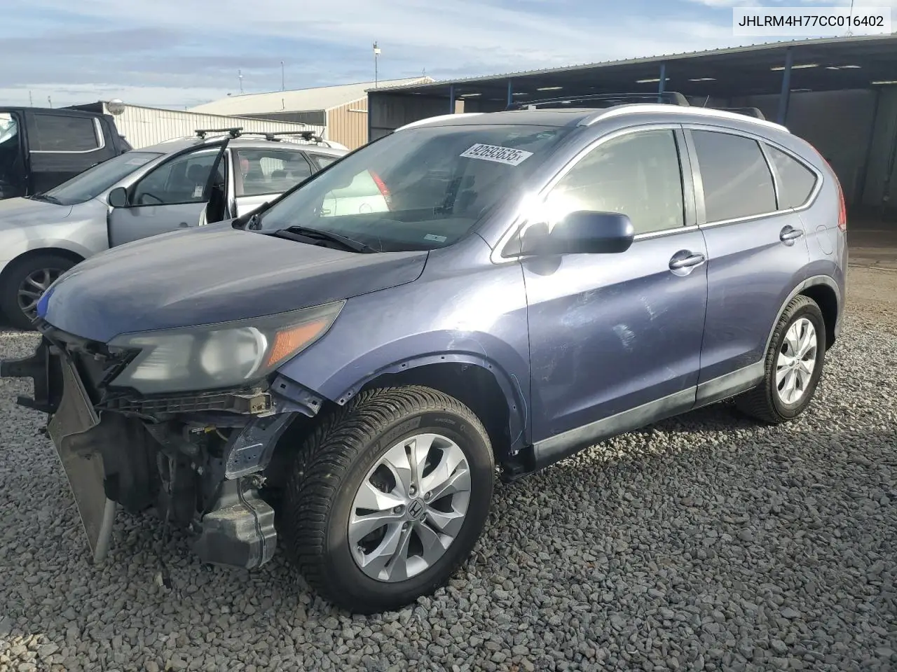 JHLRM4H77CC016402 2012 Honda Cr-V Exl
