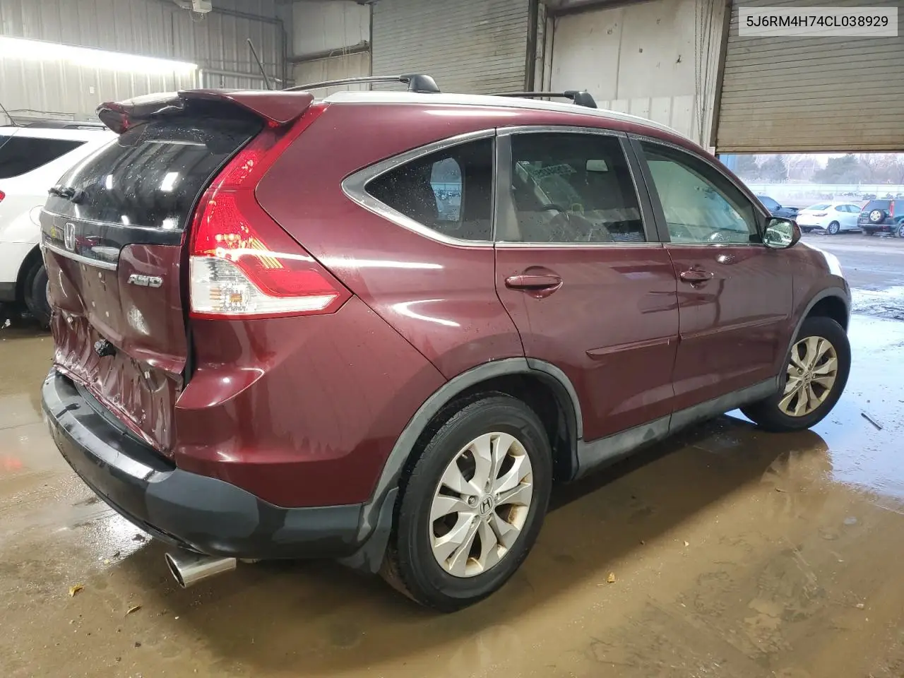 5J6RM4H74CL038929 2012 Honda Cr-V Exl