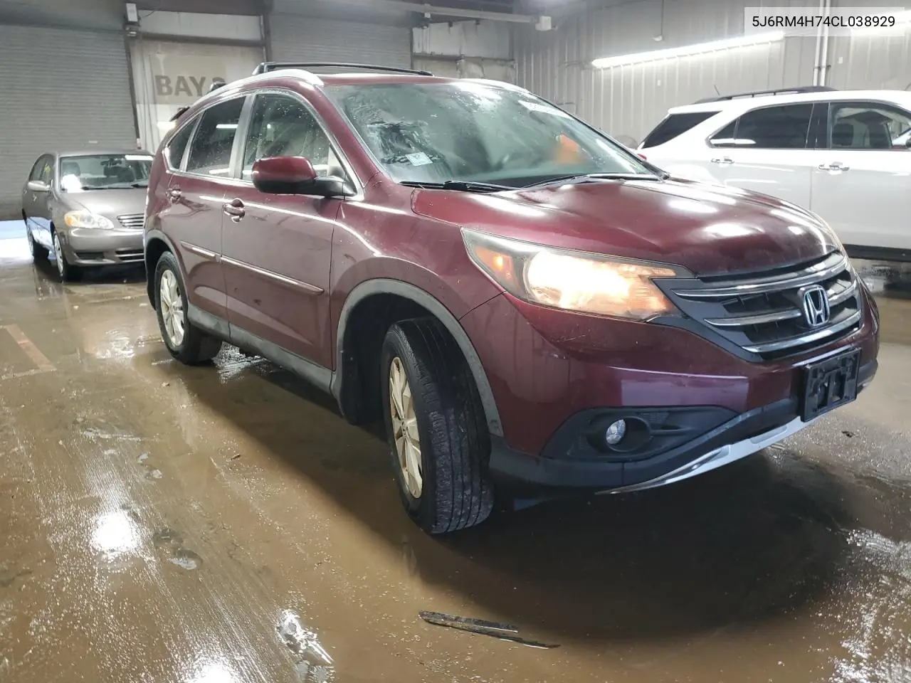 5J6RM4H74CL038929 2012 Honda Cr-V Exl