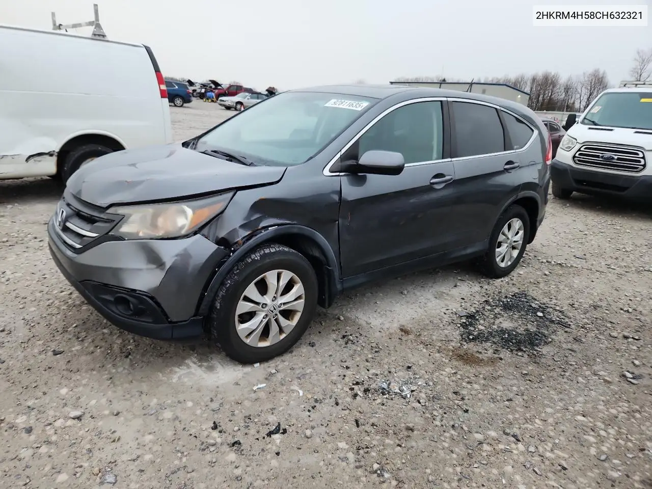2HKRM4H58CH632321 2012 Honda Cr-V Ex
