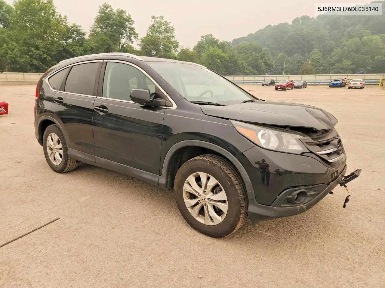 2013 Honda Cr-V Exl VIN: 5J6RM3H76DL035140 Lot: 61433766
