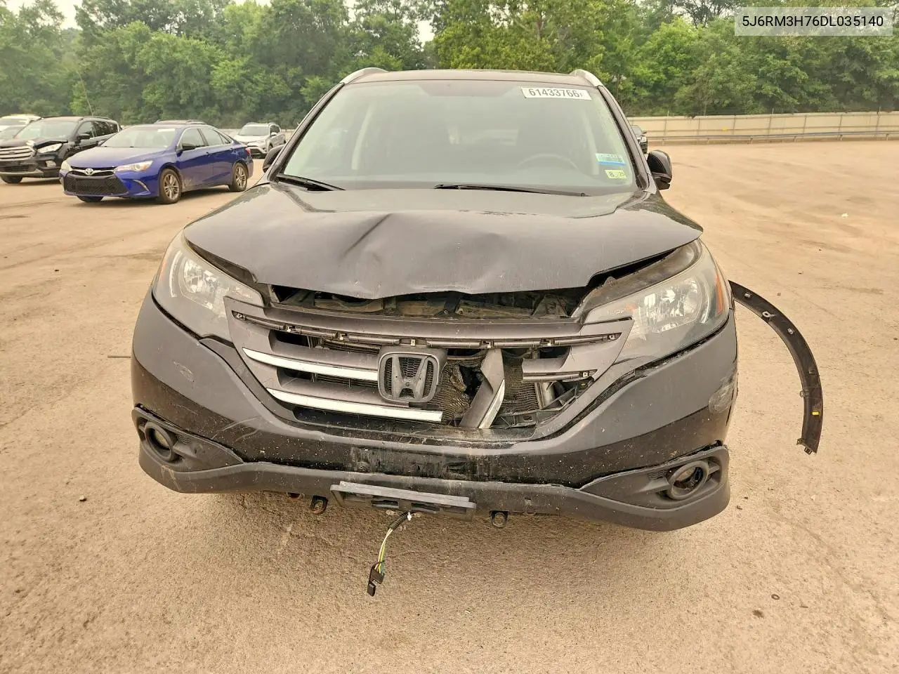 2013 Honda Cr-V Exl VIN: 5J6RM3H76DL035140 Lot: 61433766