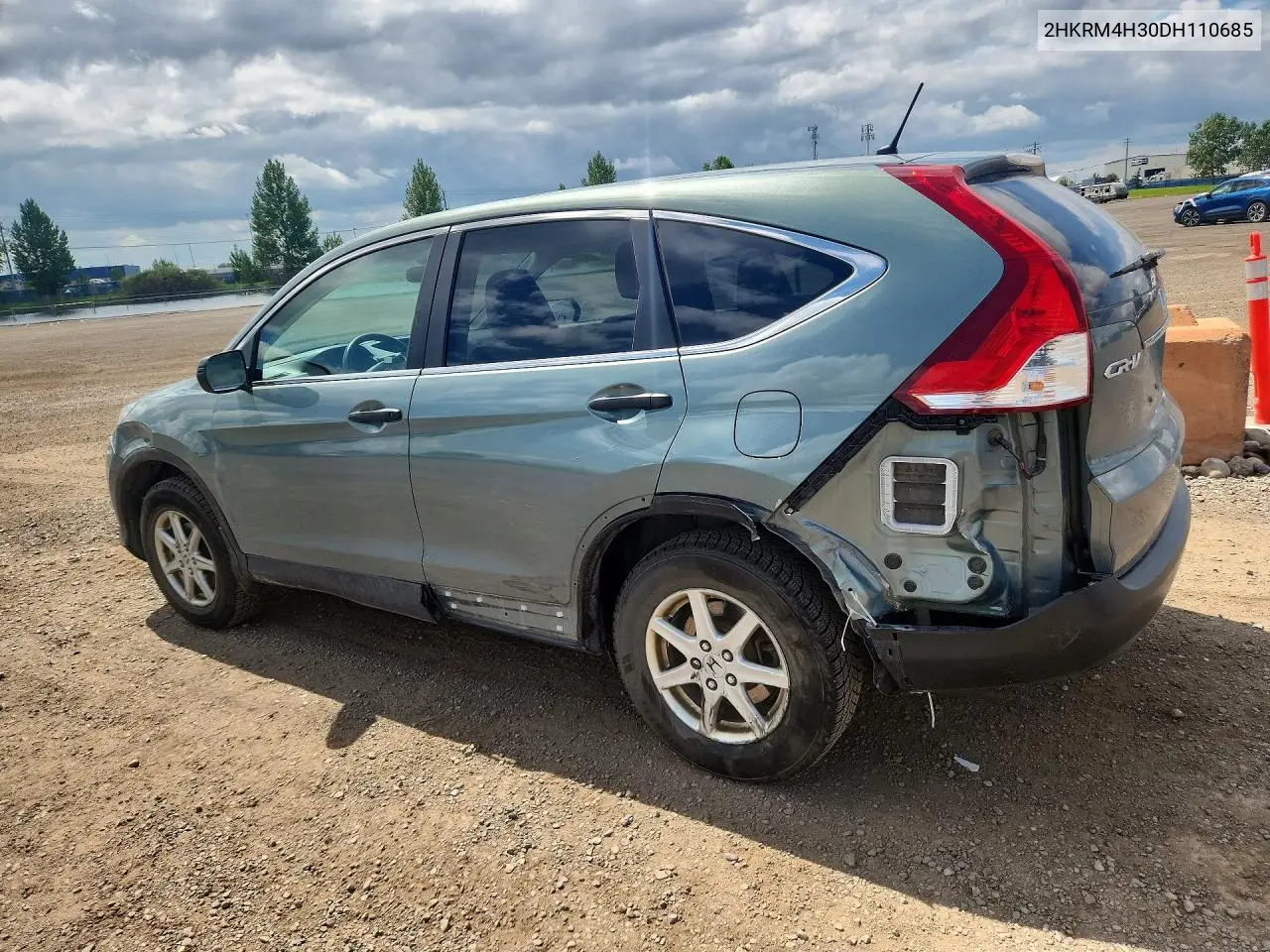 2013 Honda Cr-V Lx VIN: 2HKRM4H30DH110685 Lot: 61614136