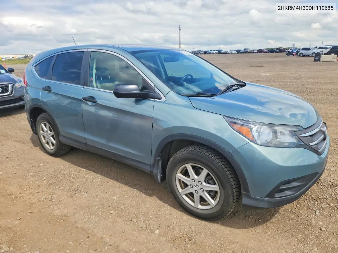 2013 Honda Cr-V Lx VIN: 2HKRM4H30DH110685 Lot: 61614136