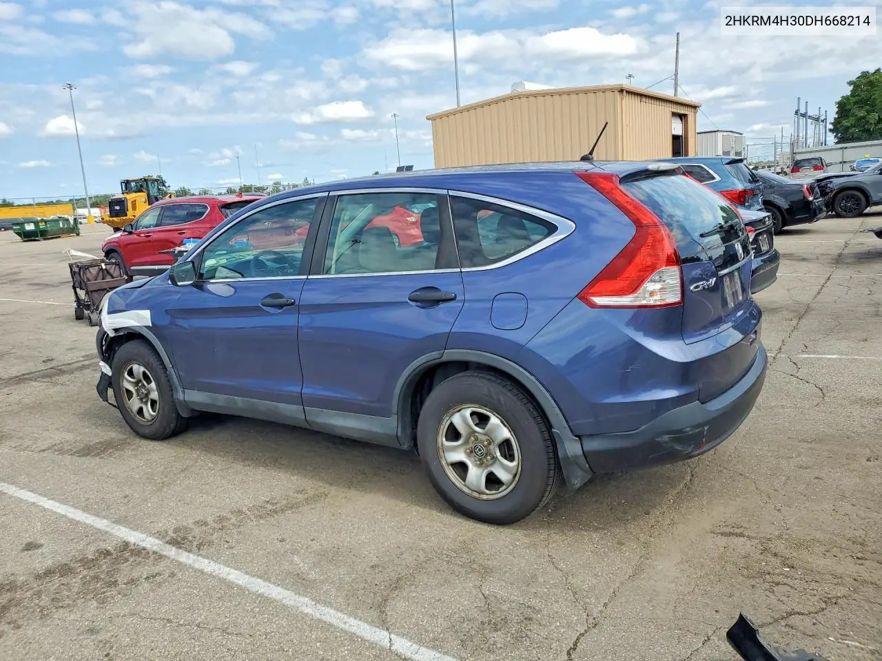 2HKRM4H30DH668214 2013 Honda Cr-V Lx