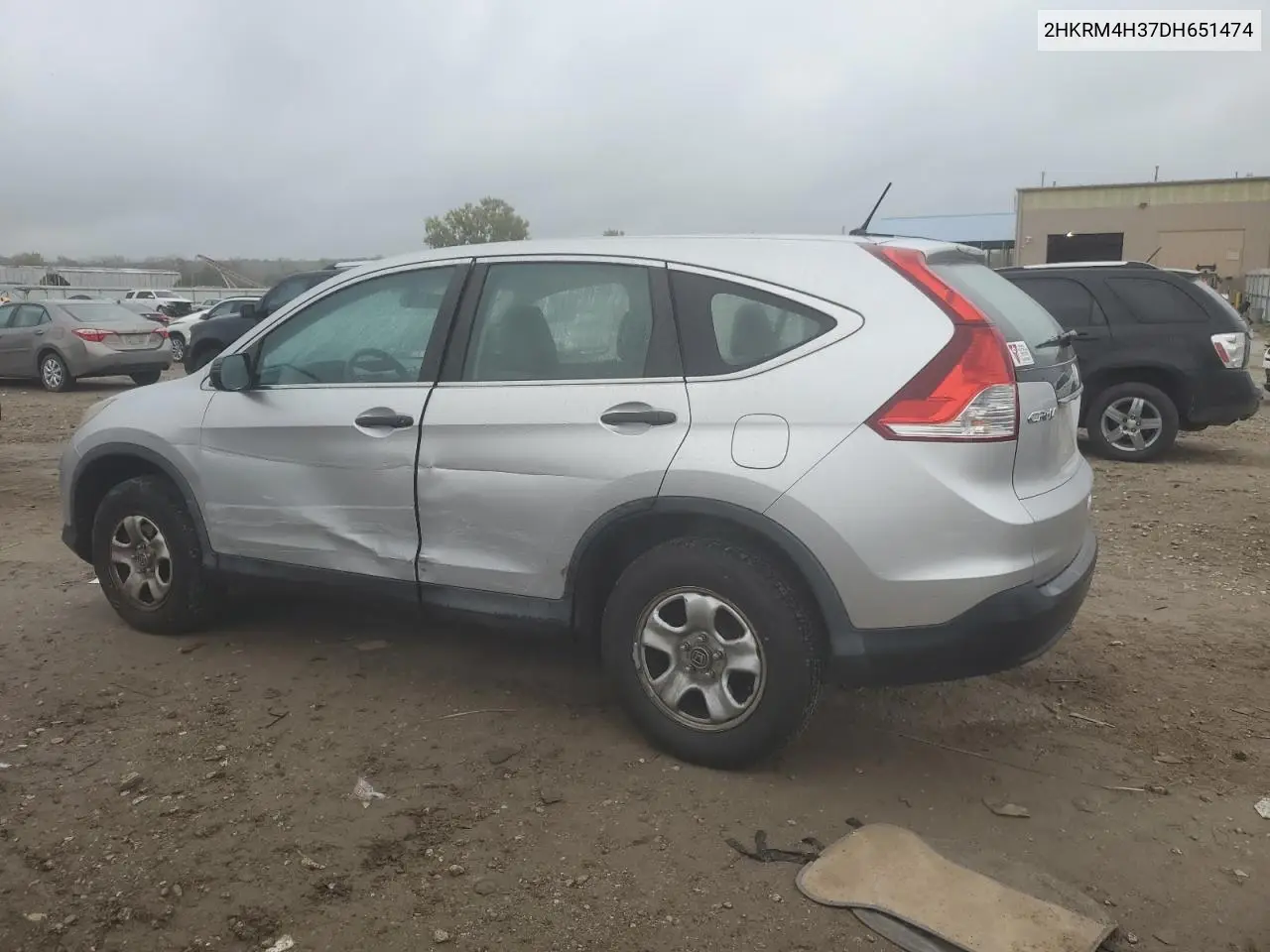 2HKRM4H37DH651474 2013 Honda Cr-V Lx