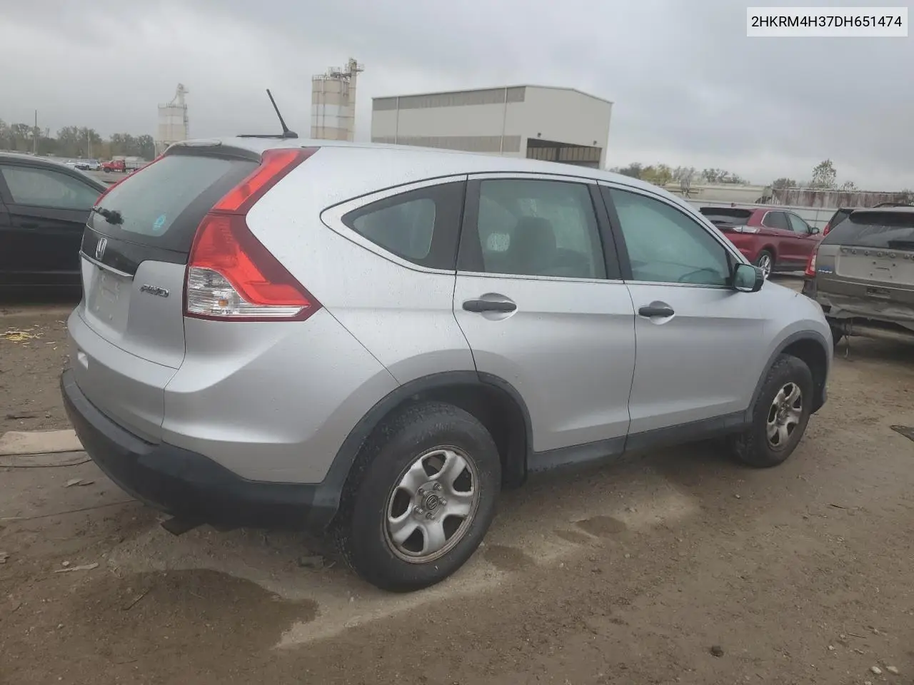 2HKRM4H37DH651474 2013 Honda Cr-V Lx