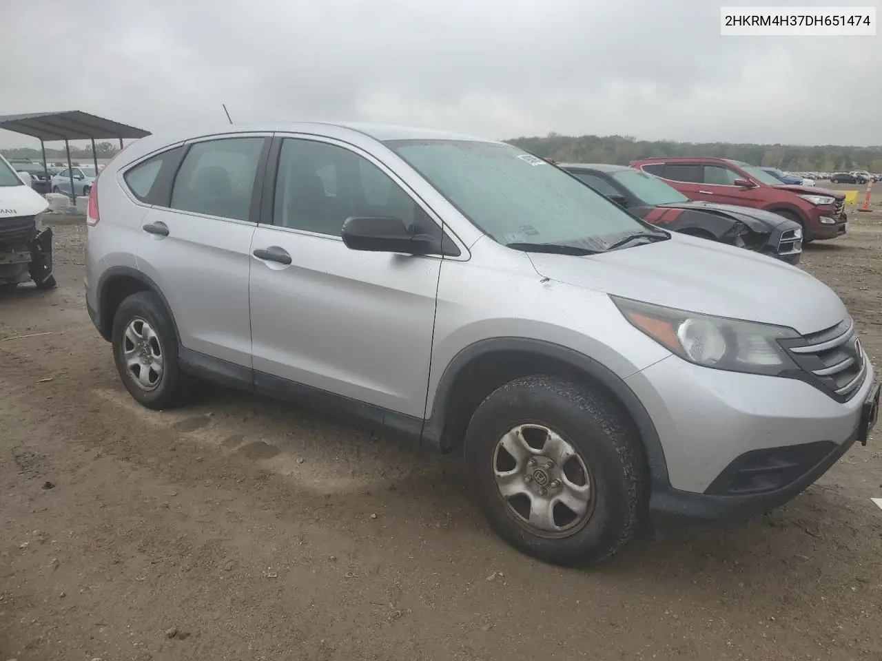 2HKRM4H37DH651474 2013 Honda Cr-V Lx