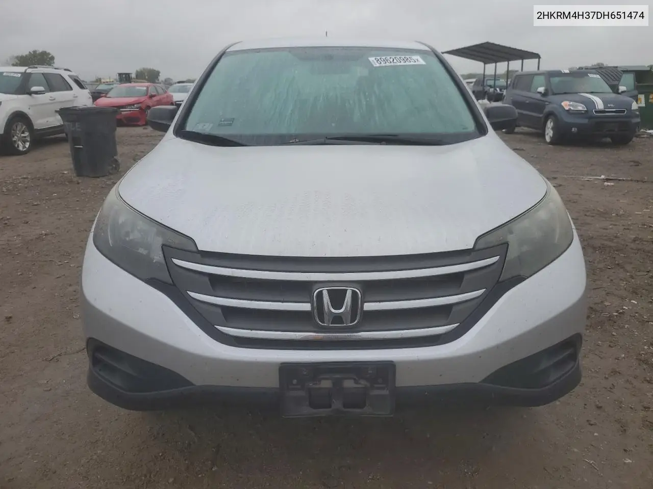 2HKRM4H37DH651474 2013 Honda Cr-V Lx