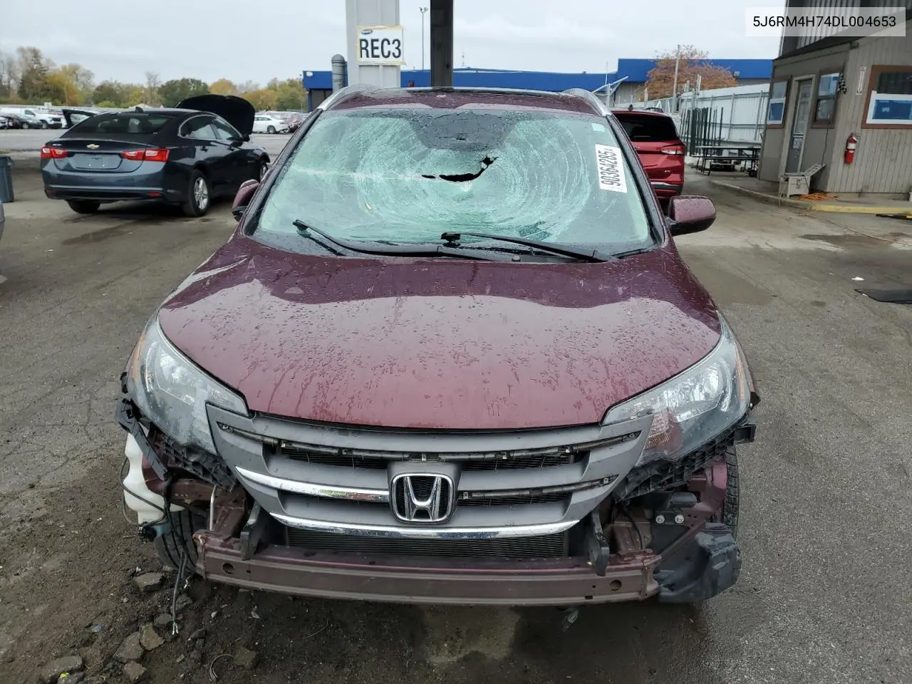 5J6RM4H74DL004653 2013 Honda Cr-V Exl